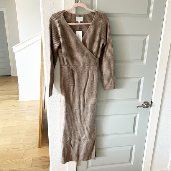 NWT Revolve Line & Dot Rendezvous Sweater Dress - Picture 2 of 4
